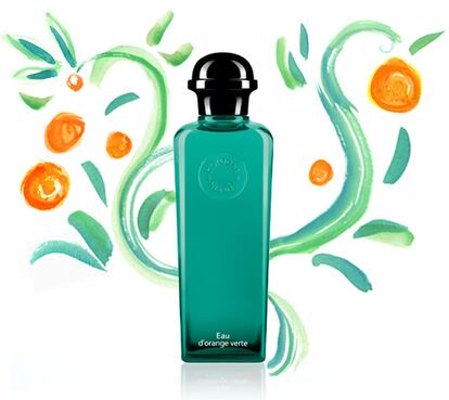 Hermès: Eau d'Orange Verte. La colonia fundadora de la firma francesa, viva, intensa y amaderada. Precio: 90 euros.