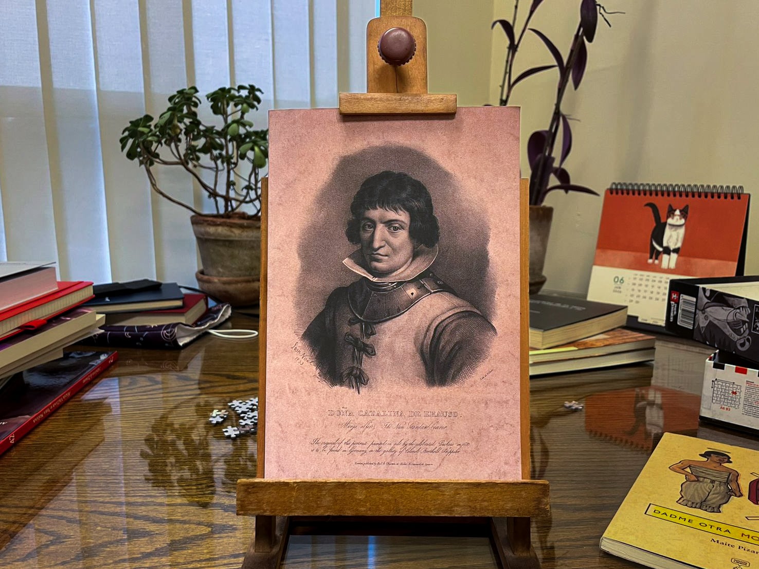 Retrato de Catalina de Erauso.