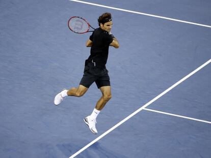 Federer, la noche del martes en Nueva York