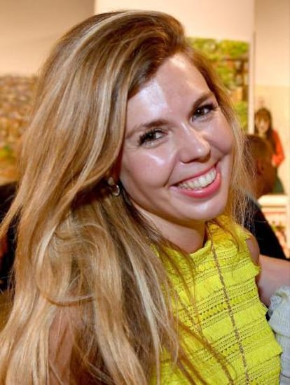 La exjefa de prensa del Partido Conservador Carrie Symonds, en 2017.