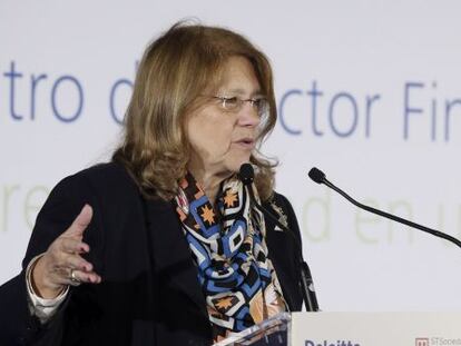 La presidenta de la Comisión Nacional del Mercado de Valores (CNMV), Elvira Rodríguez.
