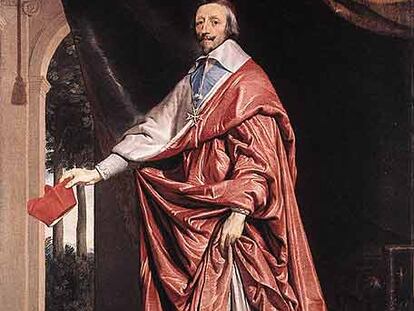 Retrato del cardenal Richelieu, de Philippe de Champaigne.
