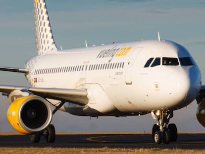 Uno de los aviones de Vueling.