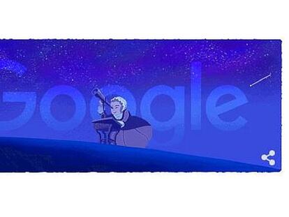 Google homenajea a Caroline Herschel, una de las primeras astrónomas