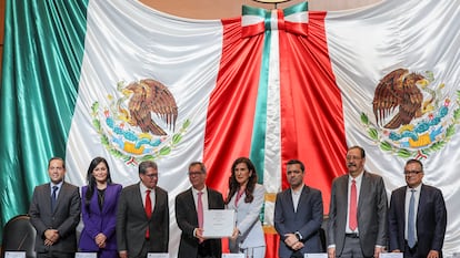 Entrega del paquete económico en la Cámara de Diputados.