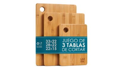 Juego de tres tablas de cortar de LARHN