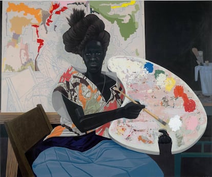 Sin título (2009), obra de Kerry James Marshall.