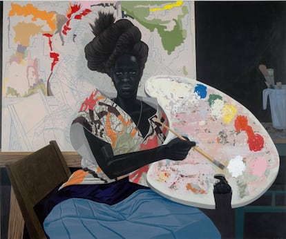 Sin t&iacute;tulo (2009), obra de Kerry James Marshall.