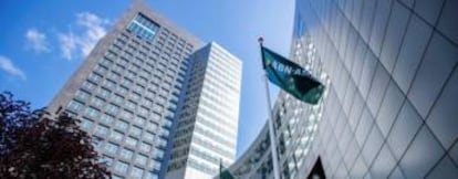 Sede de ABN Amro en Ámsterdam (Países Bajos).