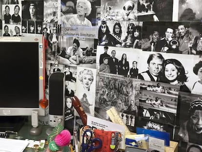 Objetos pessoais do quarto de Ariadna, uma garota de 18 anos que se suicidou em Madri