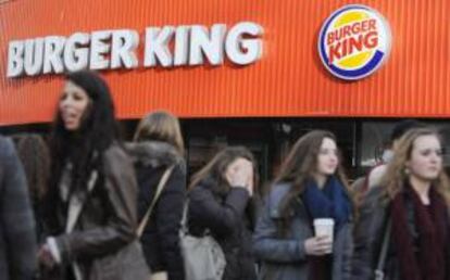 Un restaurante de la cadena Burger King. EFE/Archivo