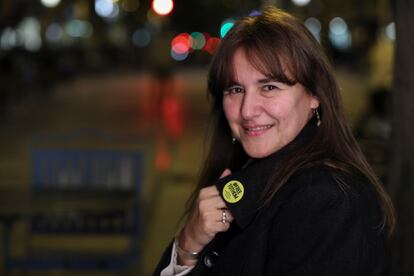 23/11/2020 Laura Borràs, candidata a la Generalitat de Junts per Catalunya.