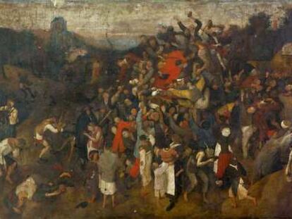 'El vino en la fiesta de San Martín', de Peter Bruegel 'El Viejo'.