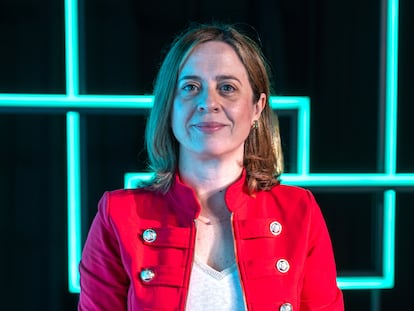 Amparo López Senovilla, secretaria de Estado de Comercio, en marzo en el evento Foro Futuro.