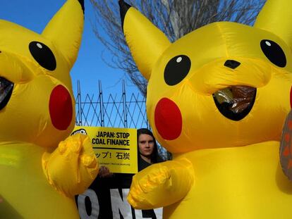 Pikachu en la COP25.