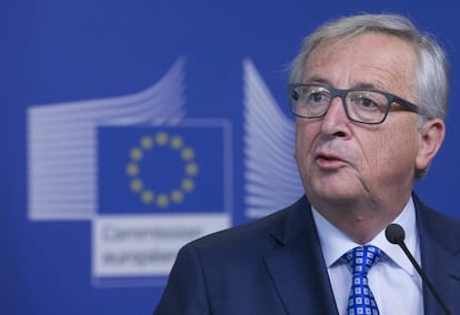 El presidente de la Comisión Europea, Jean Claude Juncker.