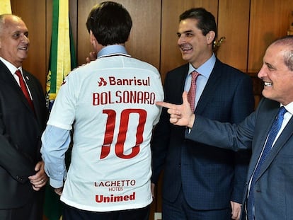 Bolsonaro volta futebol Inter