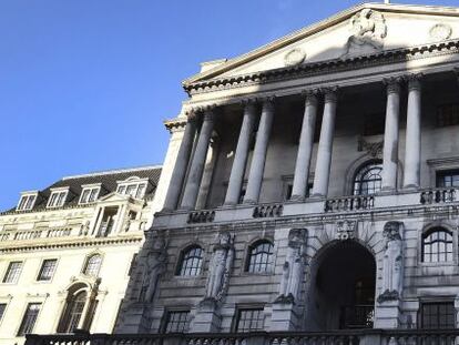 En la imagen, el Banco de Inglaterra en Londres (Reino Unido).