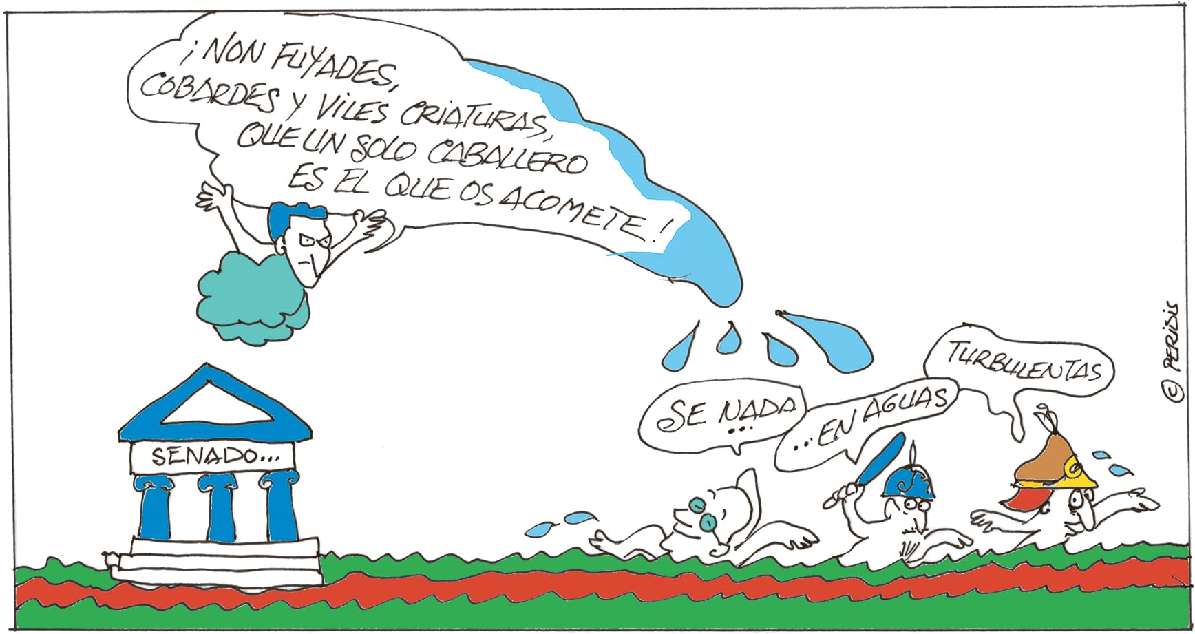 Peridis: aguas turbulentas