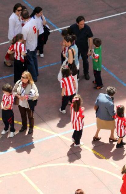 Alumnos de Nuestra Señora del Pilar de Bilbao.