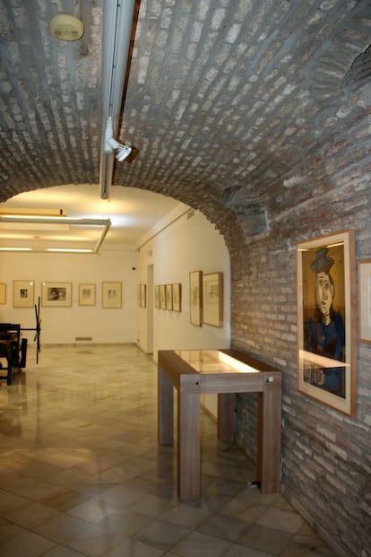 Galería del Museo del Grabado Español Contemporáneo de Marbella.