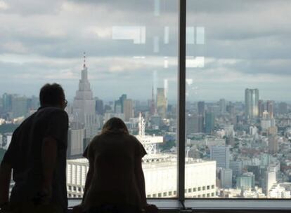 Vista de Tokio desde la torre del Ayuntamiento, el edificio más alto de la ciudad