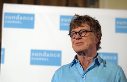 Robert Redford, a su paso por Madrid