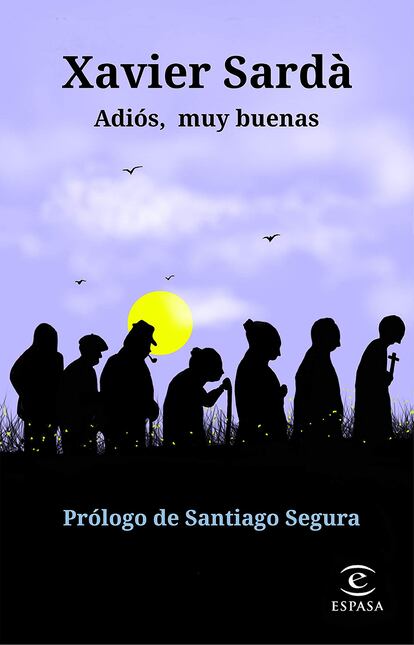 Portada de Adiós, muy buenas, la nueva novela de Sardá.