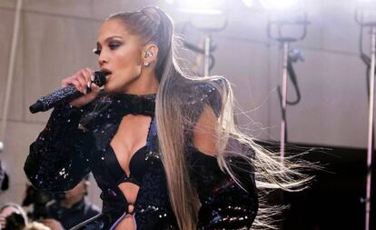 La cantante Jennifer Lopez en Nueva York el pasado mayo.