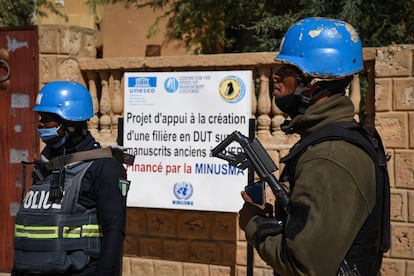 Policia de la Mision de Naciones Unidas en Mali