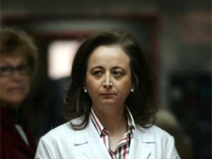 María Morales, en el hospital Doctor Peset de Valencia.