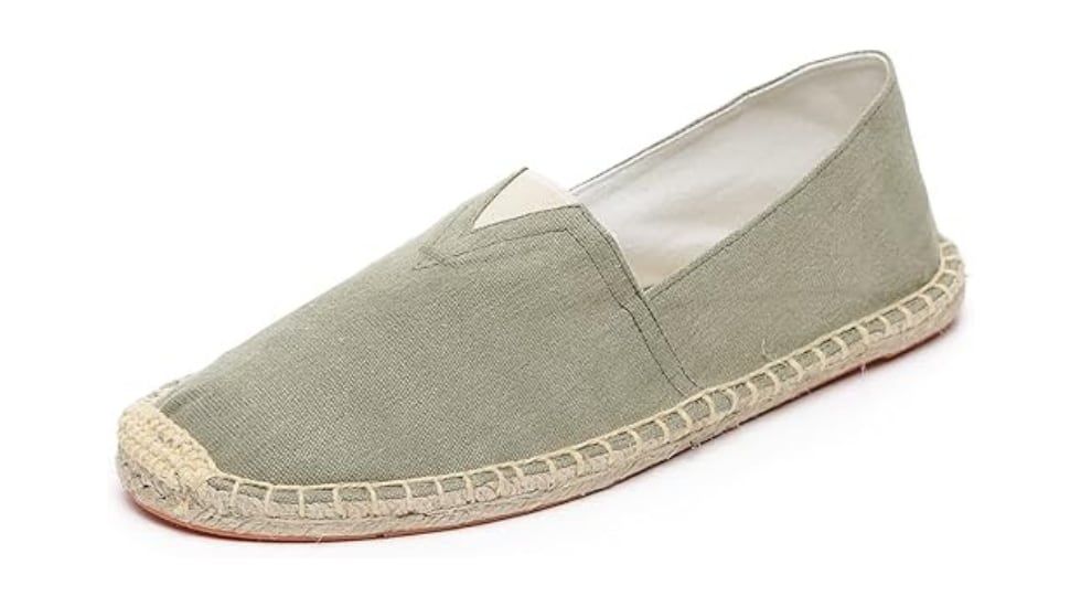 Alpargatas para hombre.