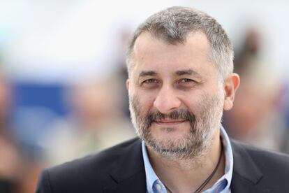 El director rumano Cristi Puiu, en el Festival de Cannes de 2016.