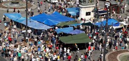 La Puerta del Sol, esta tarde