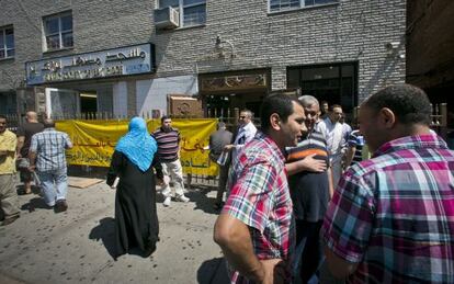 Miembros de una mezquita en Brooklyn, Nueva York.