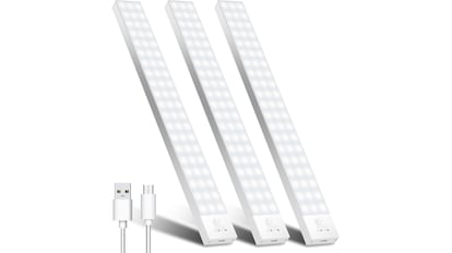 Pack de luces LED con sensor de movimiento.