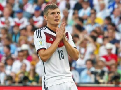 Kroos, en un instante de la final en Maracaná.