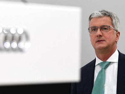 Rupert Stadler, consejero delegado de Audi, en mayo