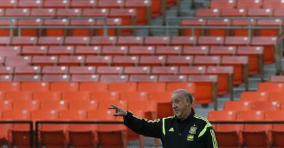 Del Bosque en el RFK Stadium