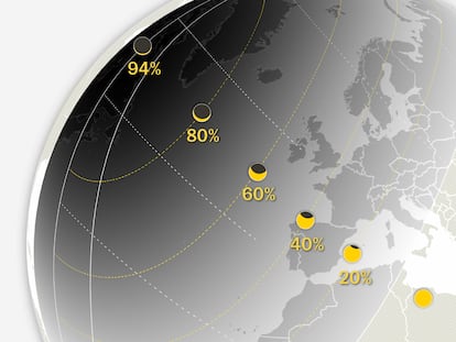 El eclipse parcial del 29 de marzo inicia una era astronómica inédita en la historia de España