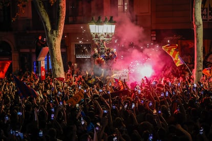 Aficionados del FC Barcelona