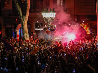 Aficionados del FC Barcelona