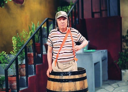 'El Chavo', personificado por Roberto Gómez Bolaños.