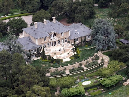 El hogar de Oprah Winfrey en Montecito, California.