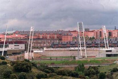 Vista de la ciudad deportiva de Las Rozas.