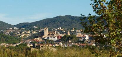 Vista de Calonge, al Baix Empordà.