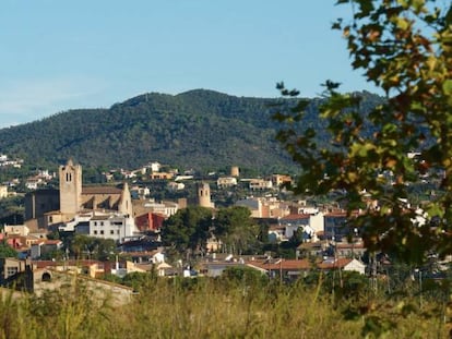 Vista de Calonge, al Baix Empordà.