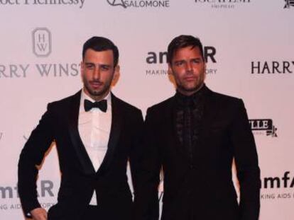 Ricky Martin, con su novio Jwan Yosef.