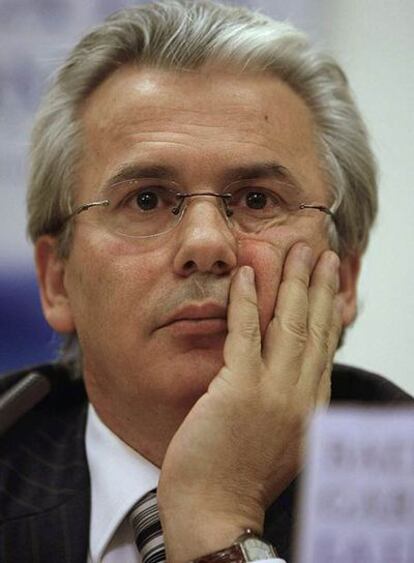 Baltasar Garzón, durante la presentación de su libro.