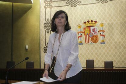 María Emilia Casas, presidenta del Tribunal Constitucional.